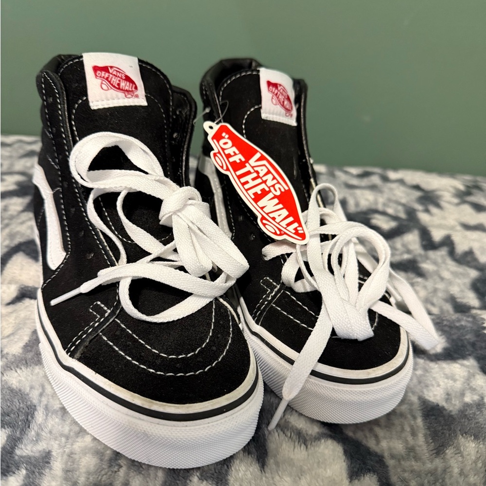 Vans Classic Black and White High-Tops